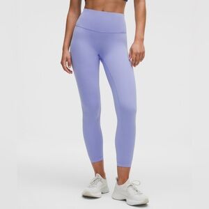 Lululemon Athletica Wunder Train High Rise 25” Size 4 Dusty Lilac Leggings